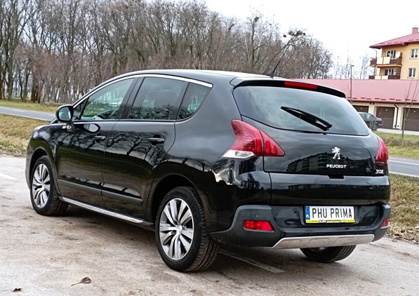 Peugeot 3008 cena 34900 przebieg: 207000, rok produkcji 2014 z Żuromin małe 254